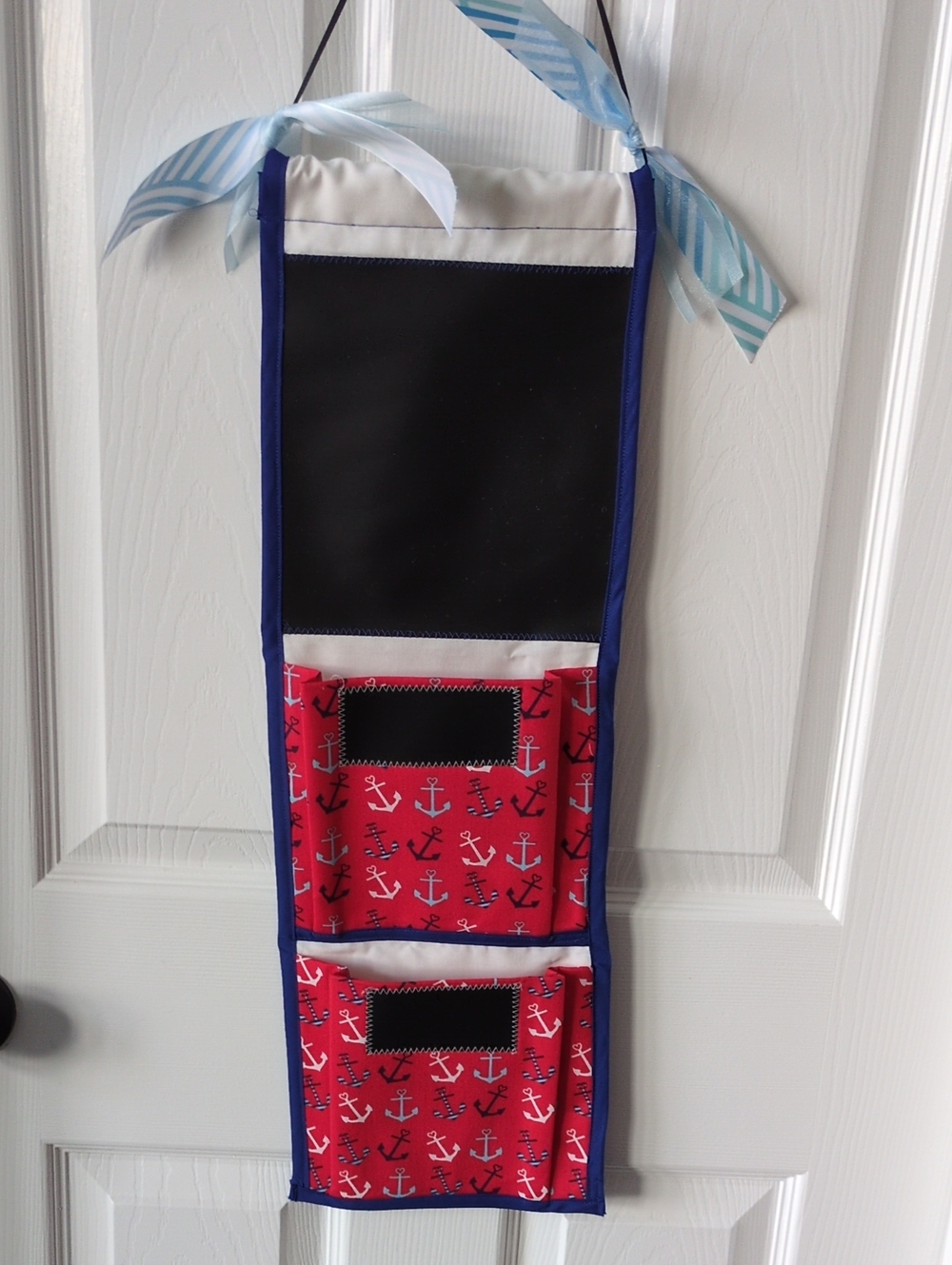 Fish Extender With Chalkboard Fabric At The Top